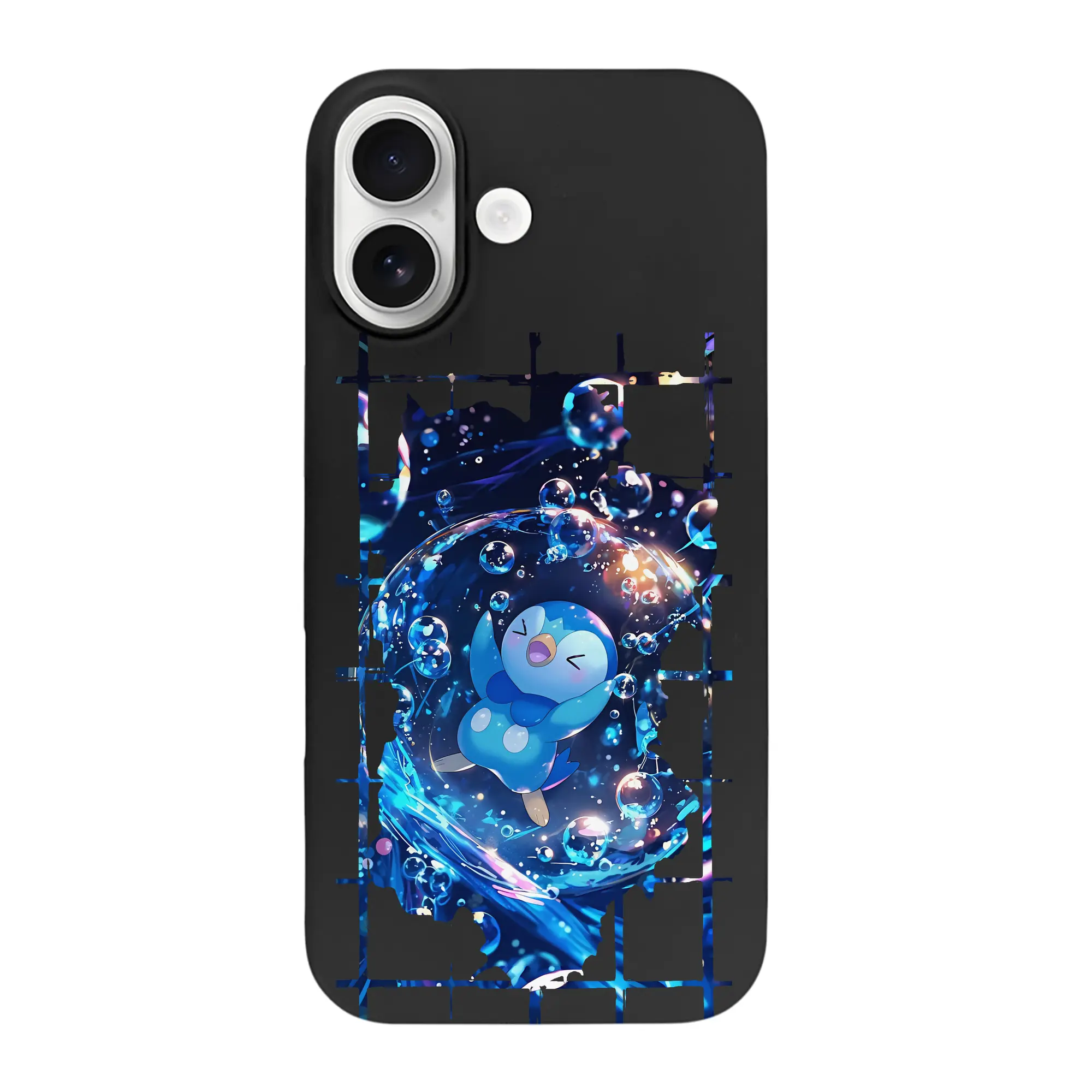 ポケモン グッズ,ポッチャマ - iPhone 17 シリーズ シリコンケース 薄型 耐衝撃 指紋防止 ソフトタッチカバー 精密フィット 傷防止 保護ケース iPhone 17/17 Air/17 Pro/17 Pro Max 対応